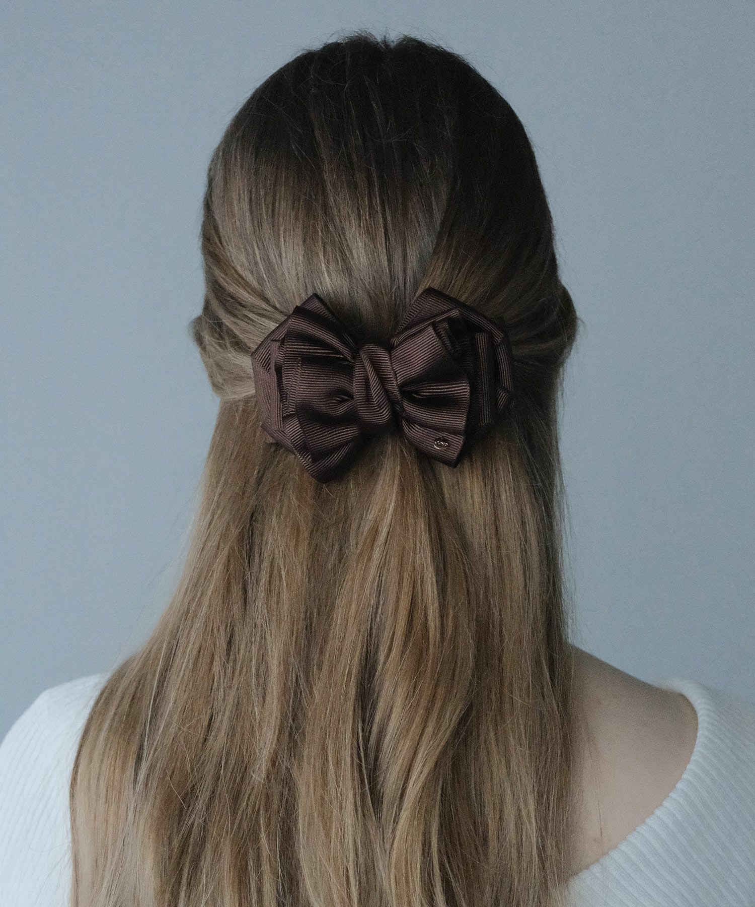 グログランリボンバレッタ【JUNO PREMIUM】