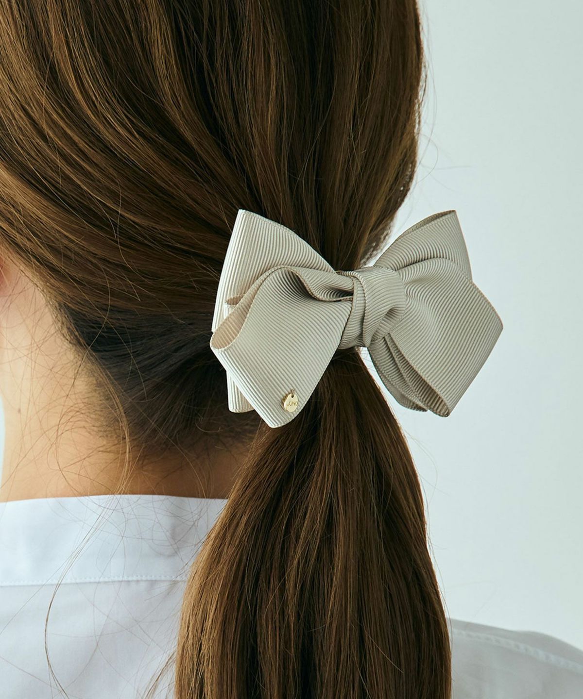 グログランリボンポニーフック【JUNO PREMIUM】