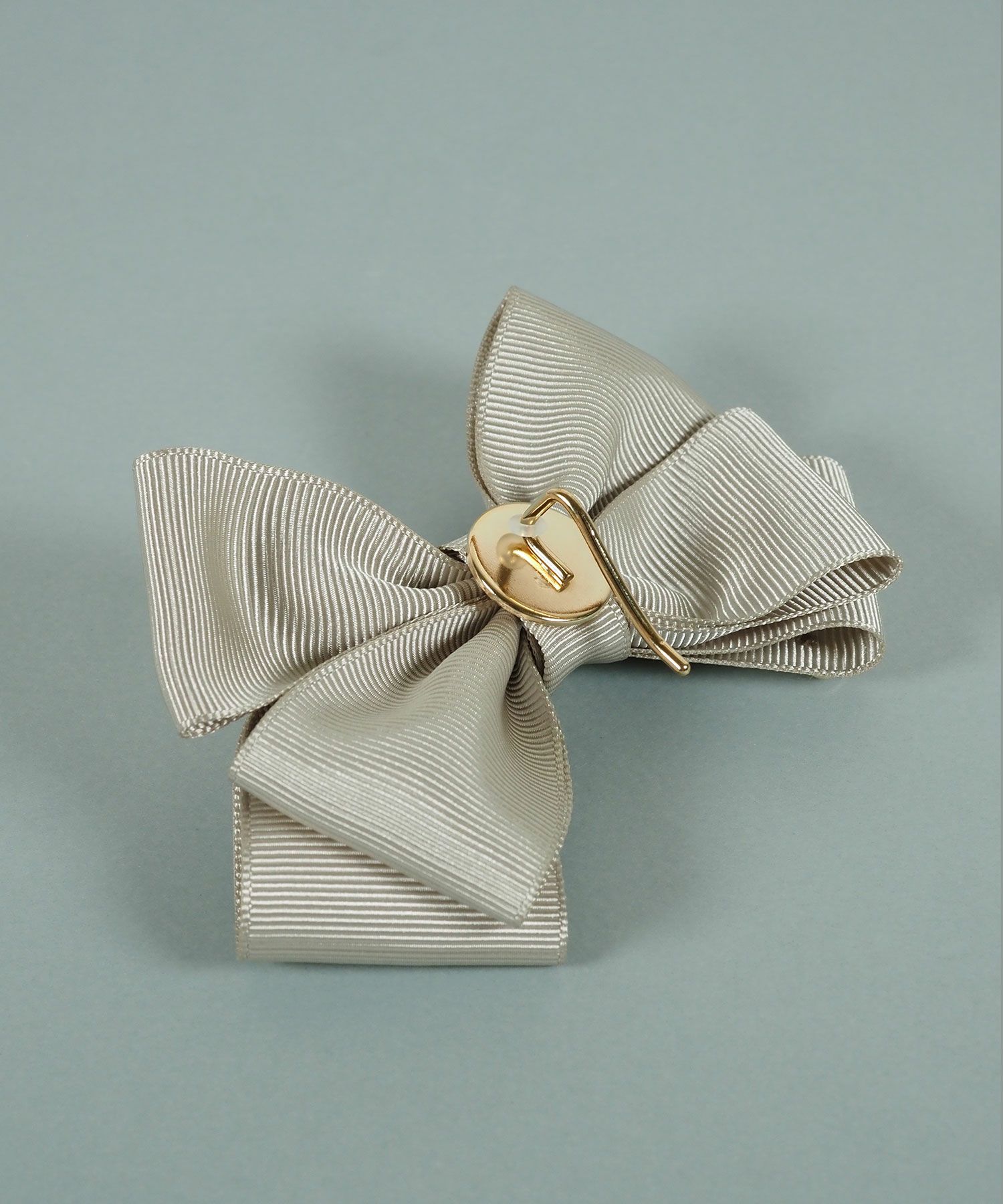 グログランリボンポニーフック【JUNO PREMIUM】