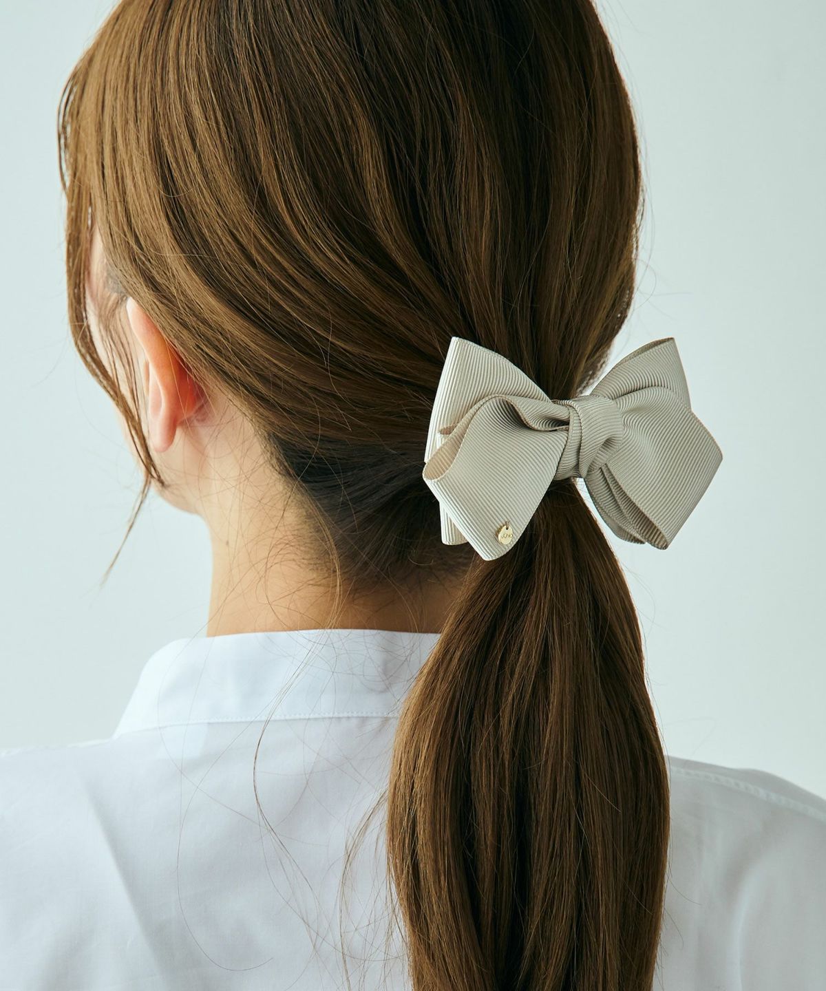 グログランリボンポニーフック【JUNO PREMIUM】