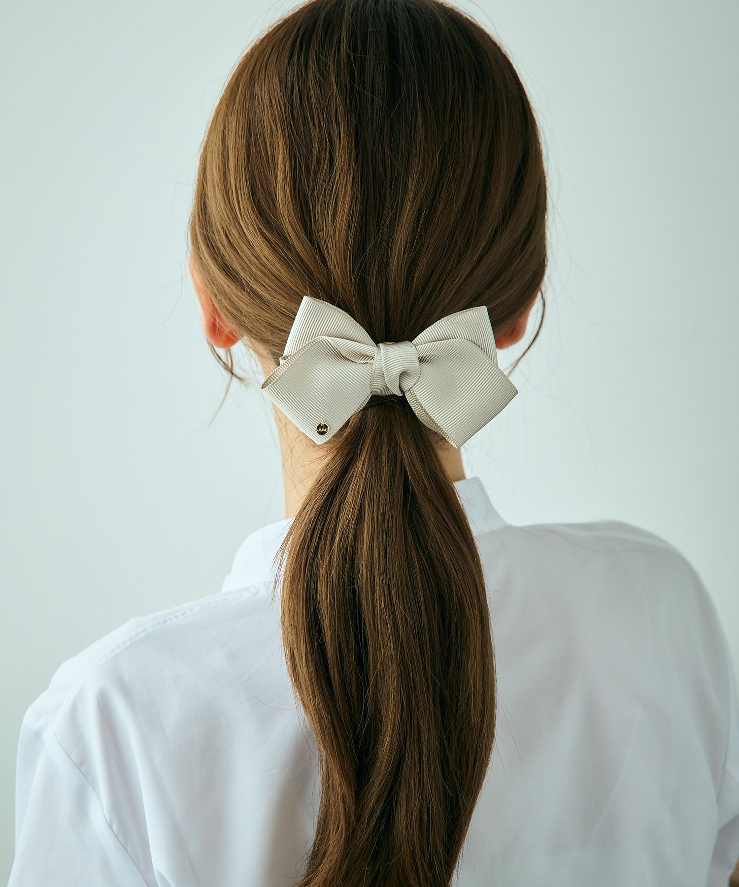 グログランリボンポニーフック【JUNO PREMIUM】