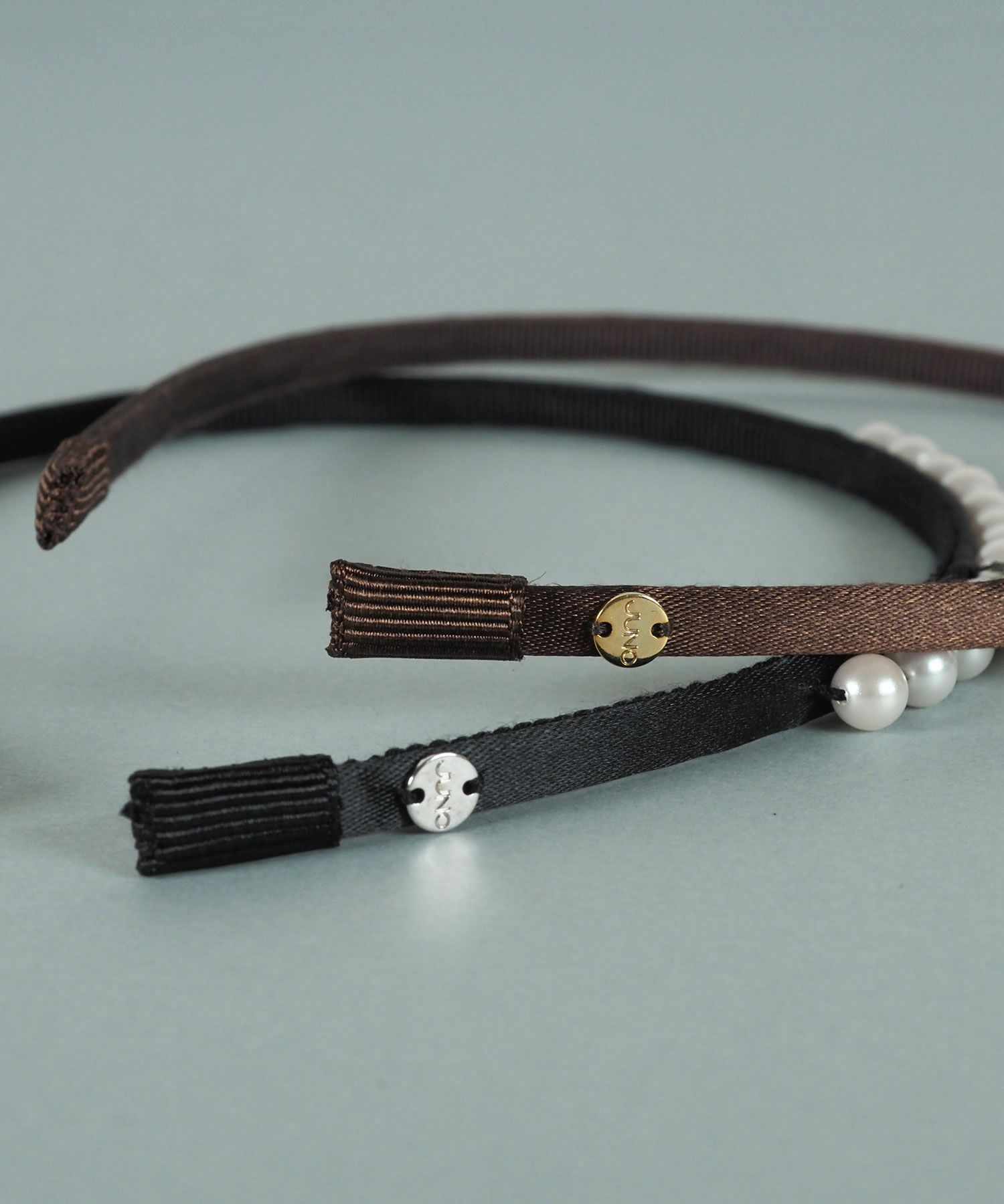 パールビジュースリムカチューシャ【JUNO PREMIUM】