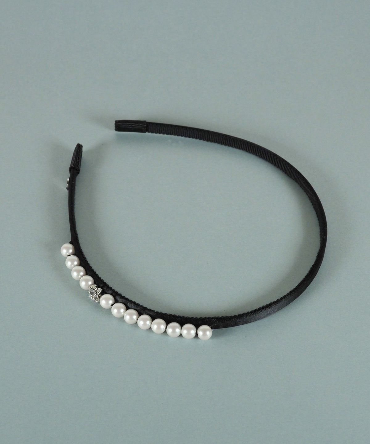 パールビジュースリムカチューシャ【JUNO PREMIUM】