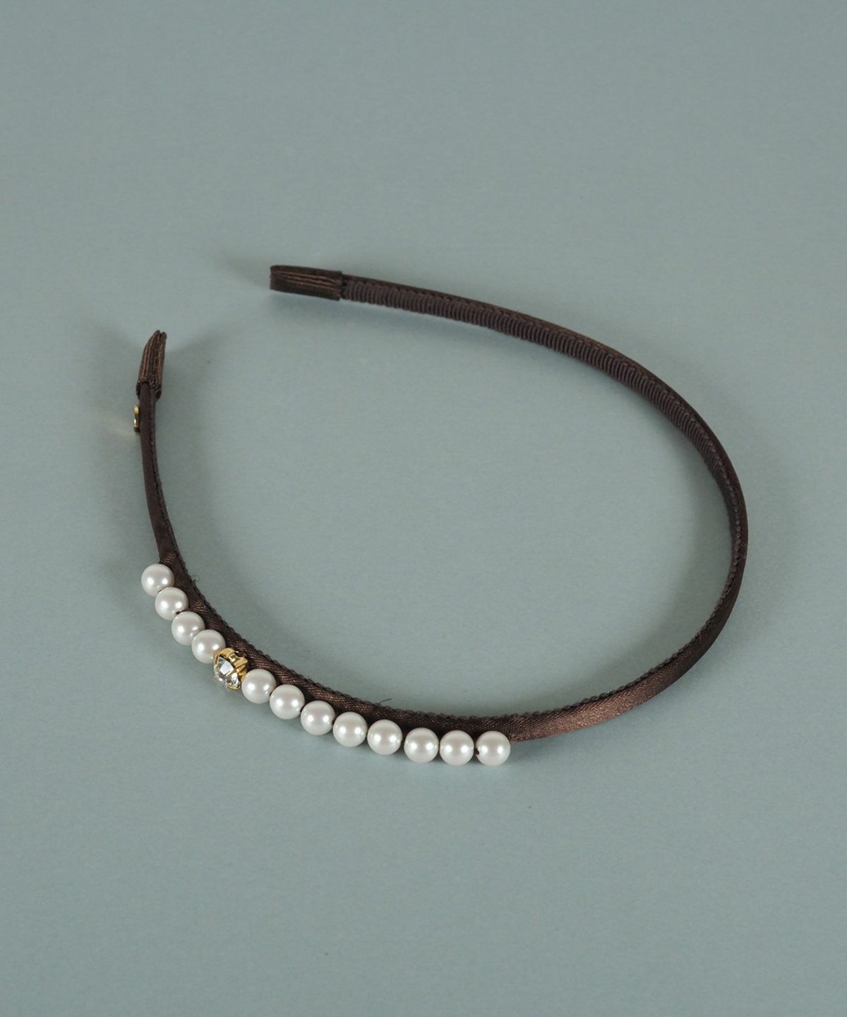 パールビジュースリムカチューシャ【JUNO PREMIUM】