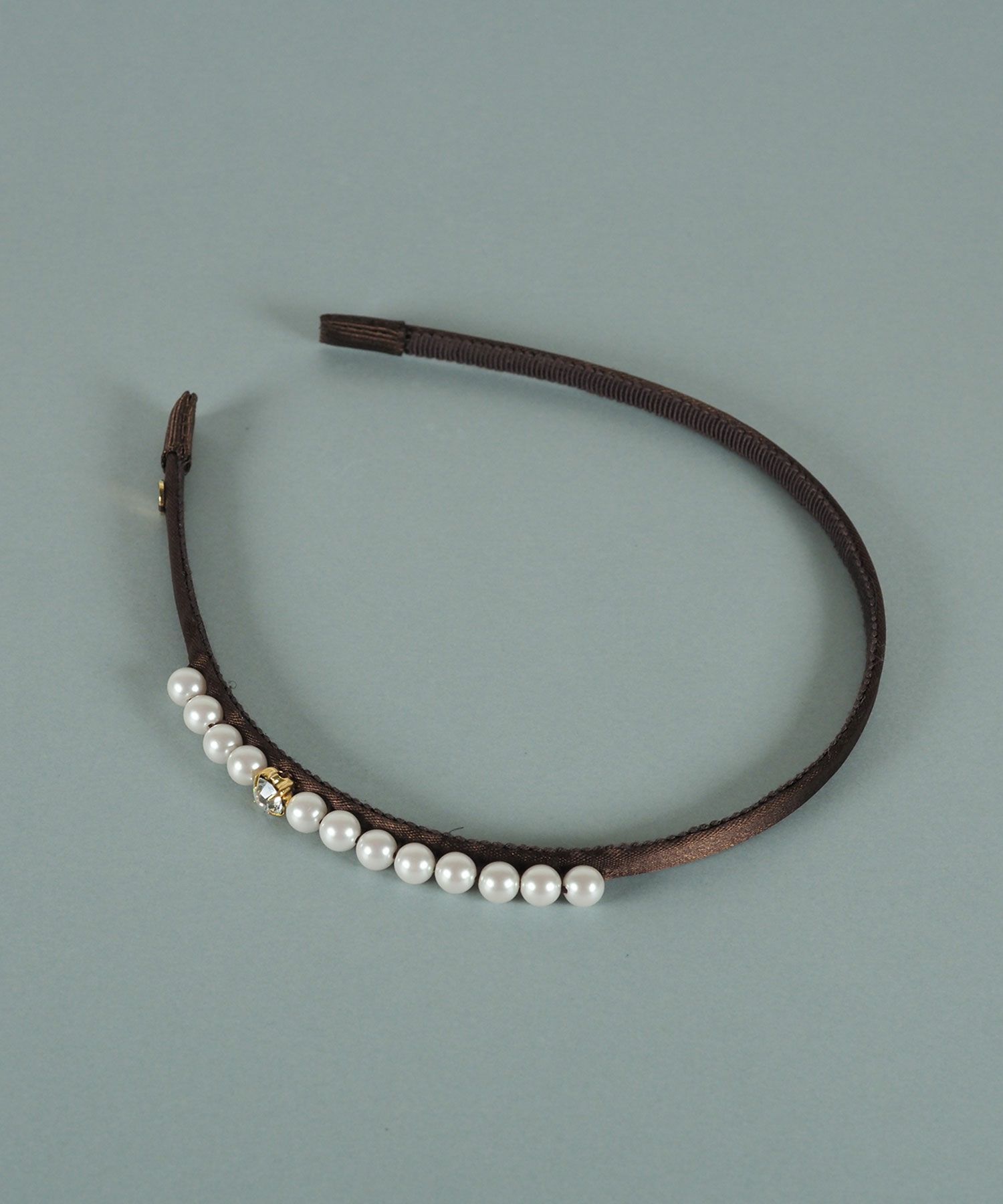 パールビジュースリムカチューシャ【JUNO PREMIUM】