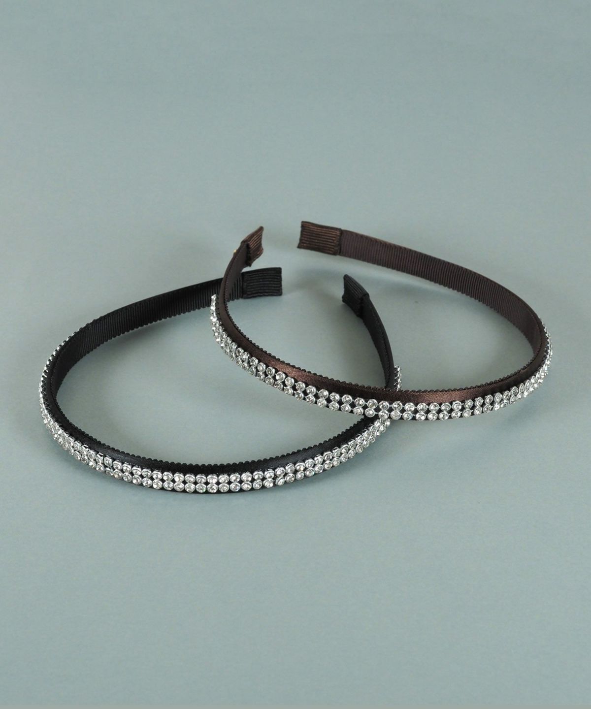 ラインストーンスリムカチューシャ【JUNO PREMIUM】