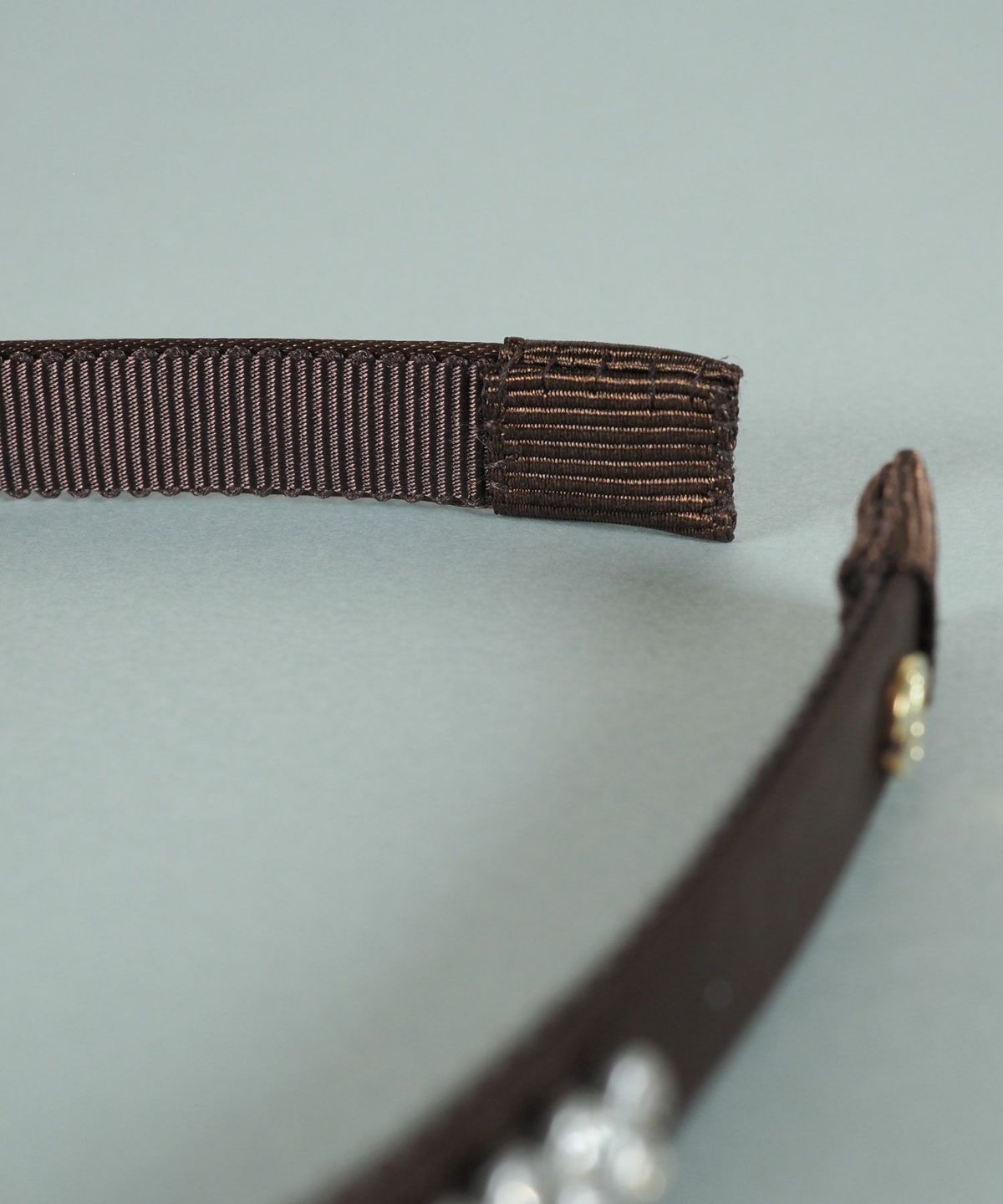 ラインストーンスリムカチューシャ【JUNO PREMIUM】