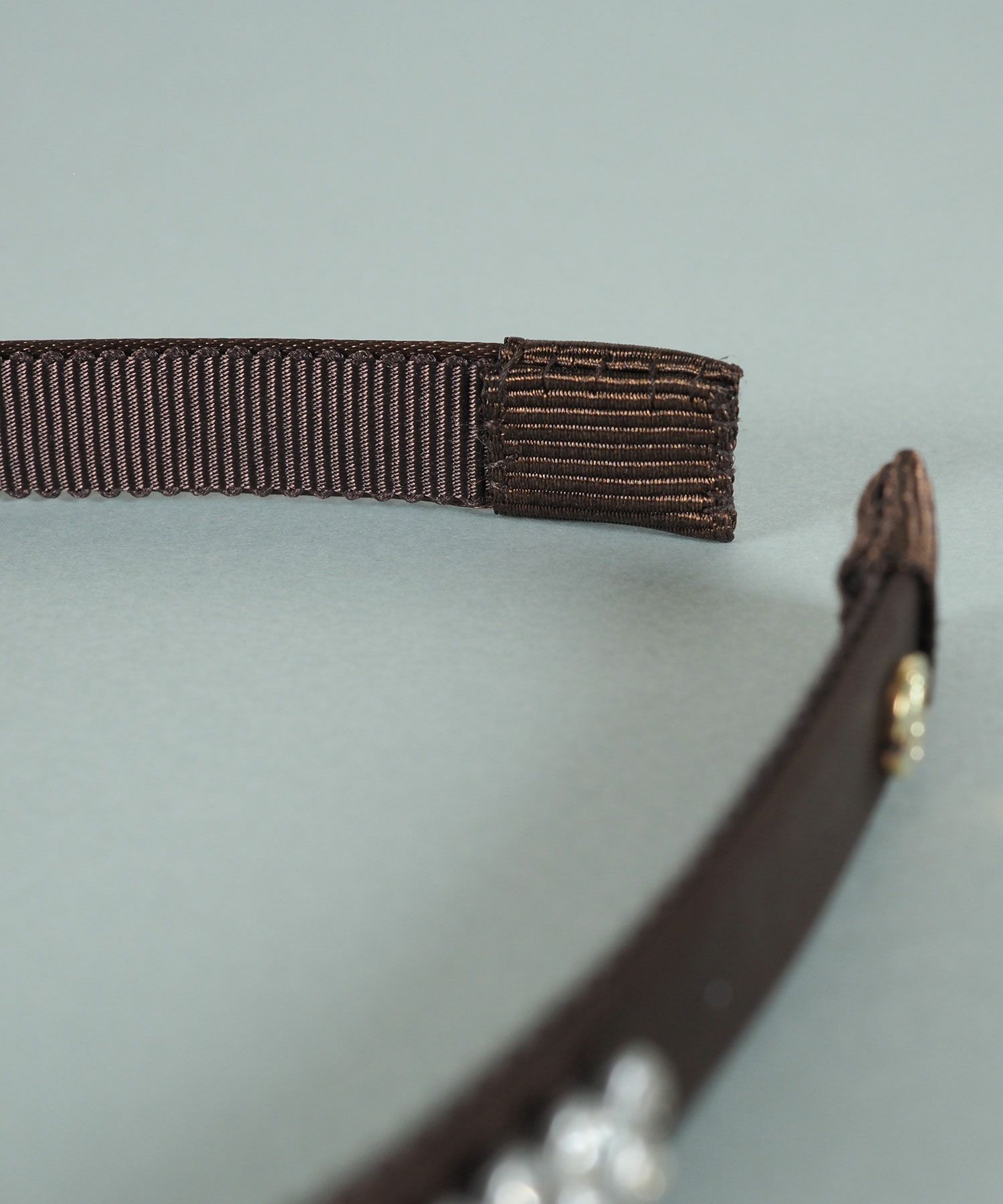 ラインストーンスリムカチューシャ【JUNO PREMIUM】