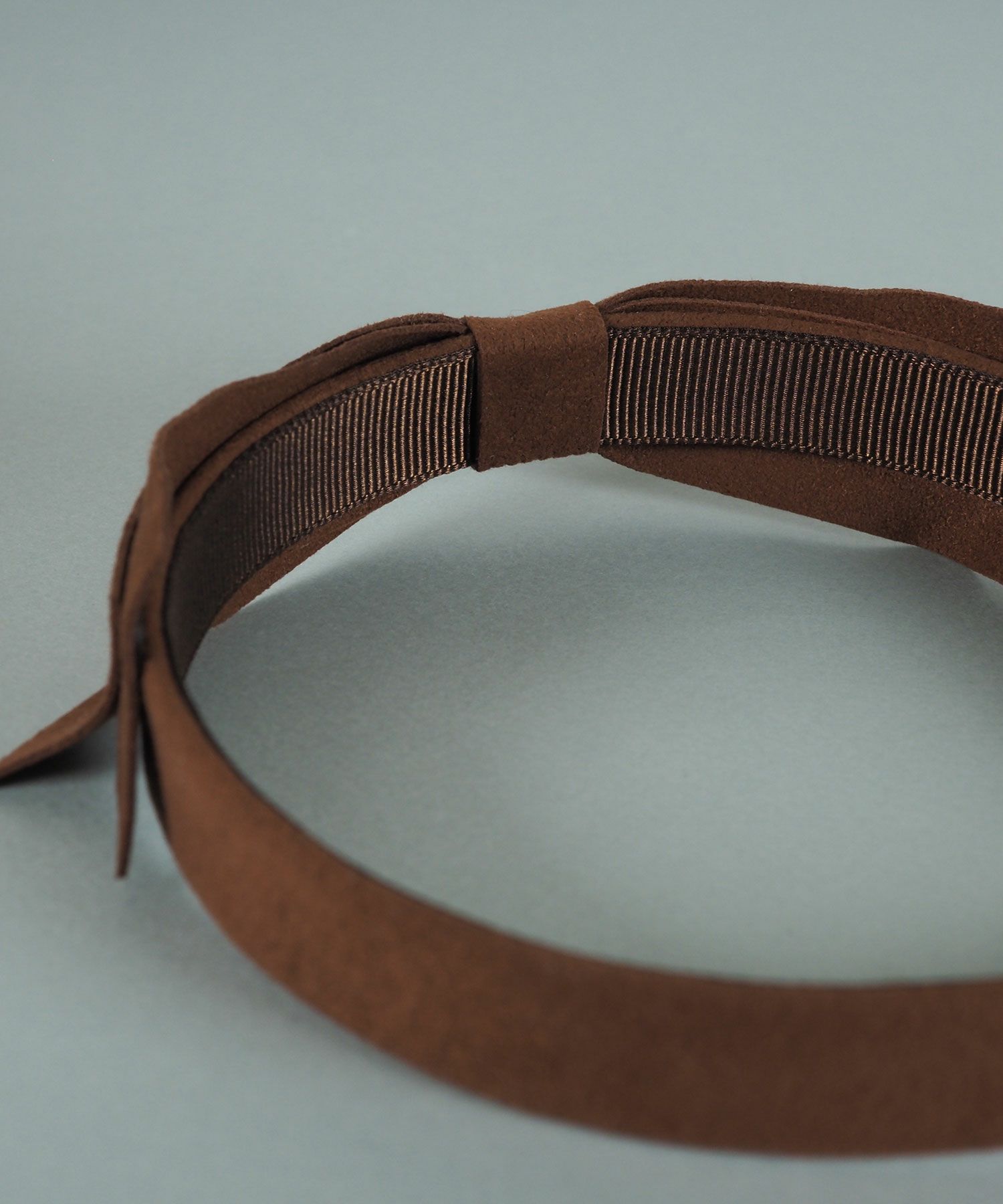 スウェードリボンカチューシャ【JUNO PREMIUM】