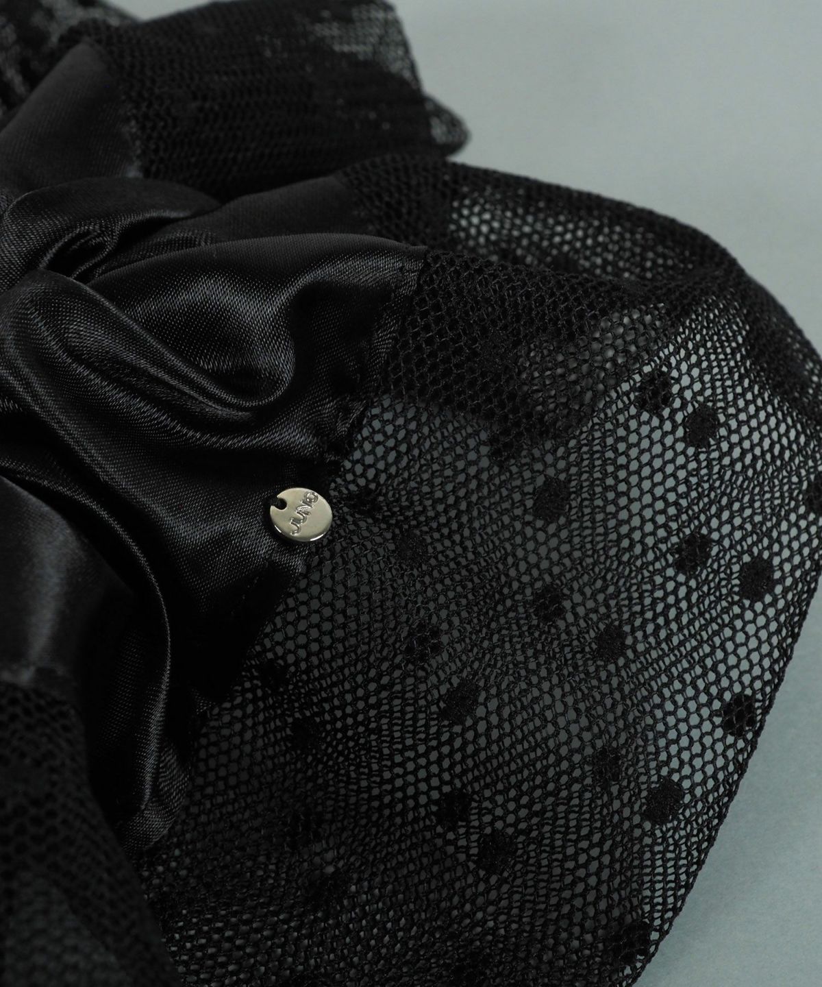 ドットチュールサテンビッグシュシュ【JUNO PREMIUM】