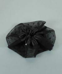 ドットチュールサテンビッグシュシュ【JUNO PREMIUM】