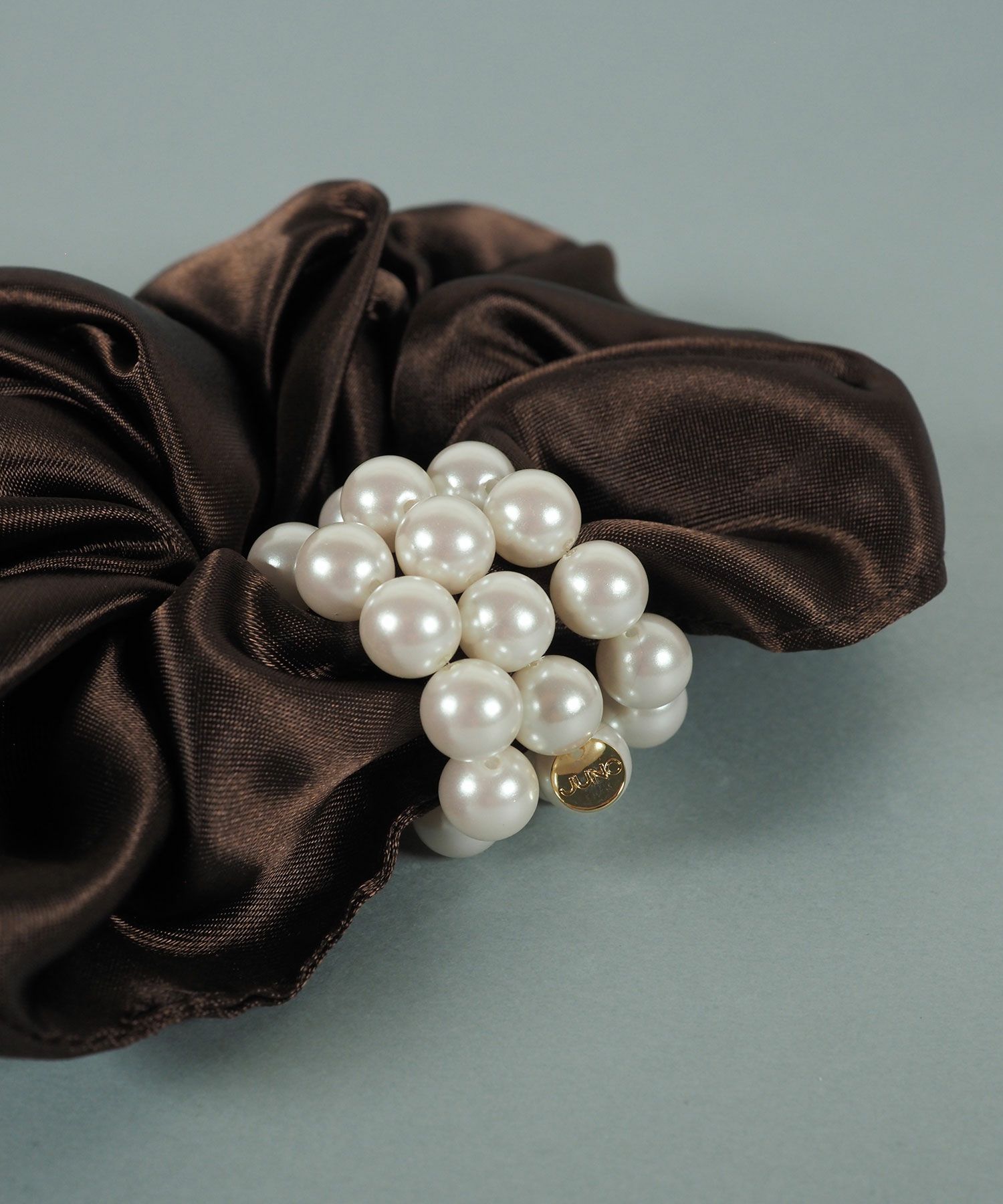 サテンパールリングシュシュ【JUNO PREMIUM】