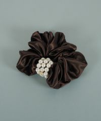 サテンパールリングシュシュ【JUNO PREMIUM】