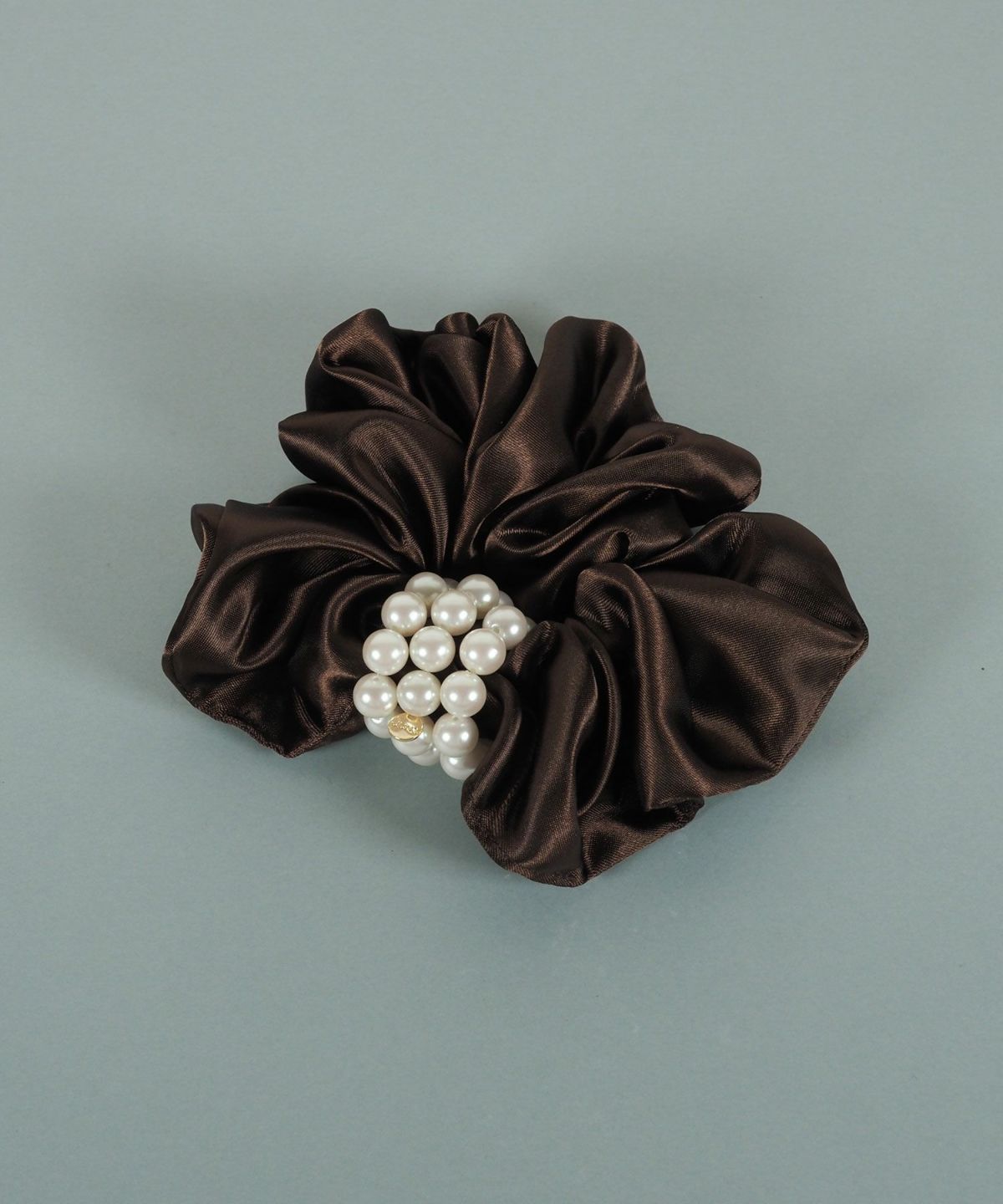 サテンパールリングシュシュ【JUNO PREMIUM】