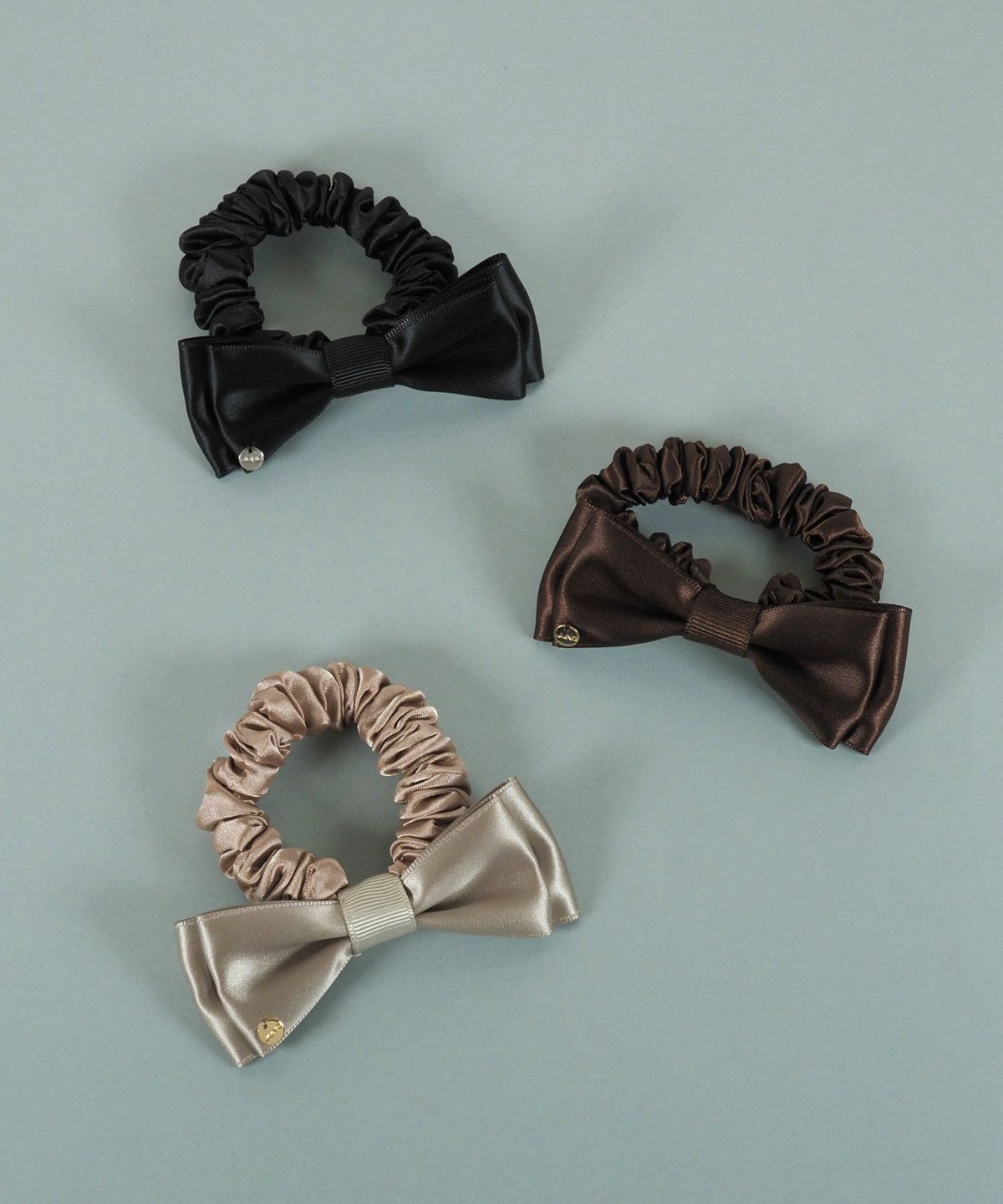 サテンリボンシュシュ【JUNO PREMIUM】