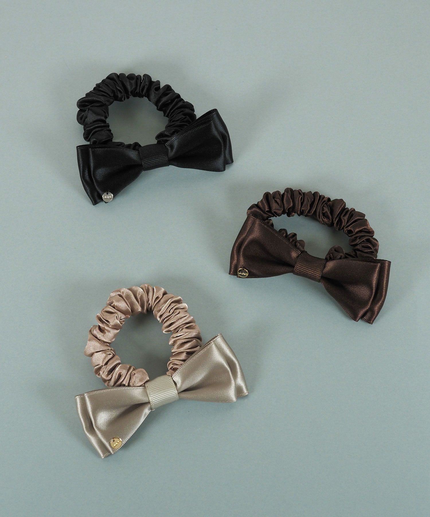 サテンリボンシュシュ【JUNO PREMIUM】