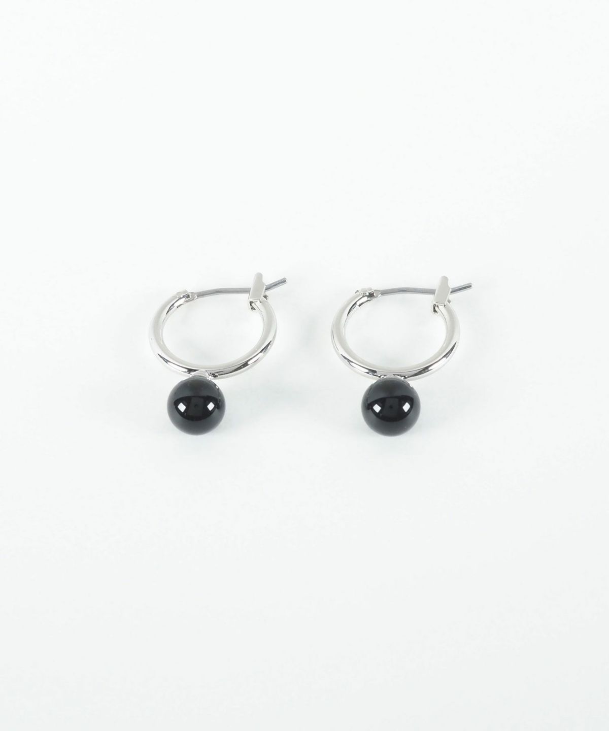 ストーンフープピアス【MUK blossom stone】