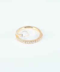 ストーン×ガラスリング【MUK blossom stone】