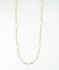 ストーンステーションネックレス【MUK blossom stone】