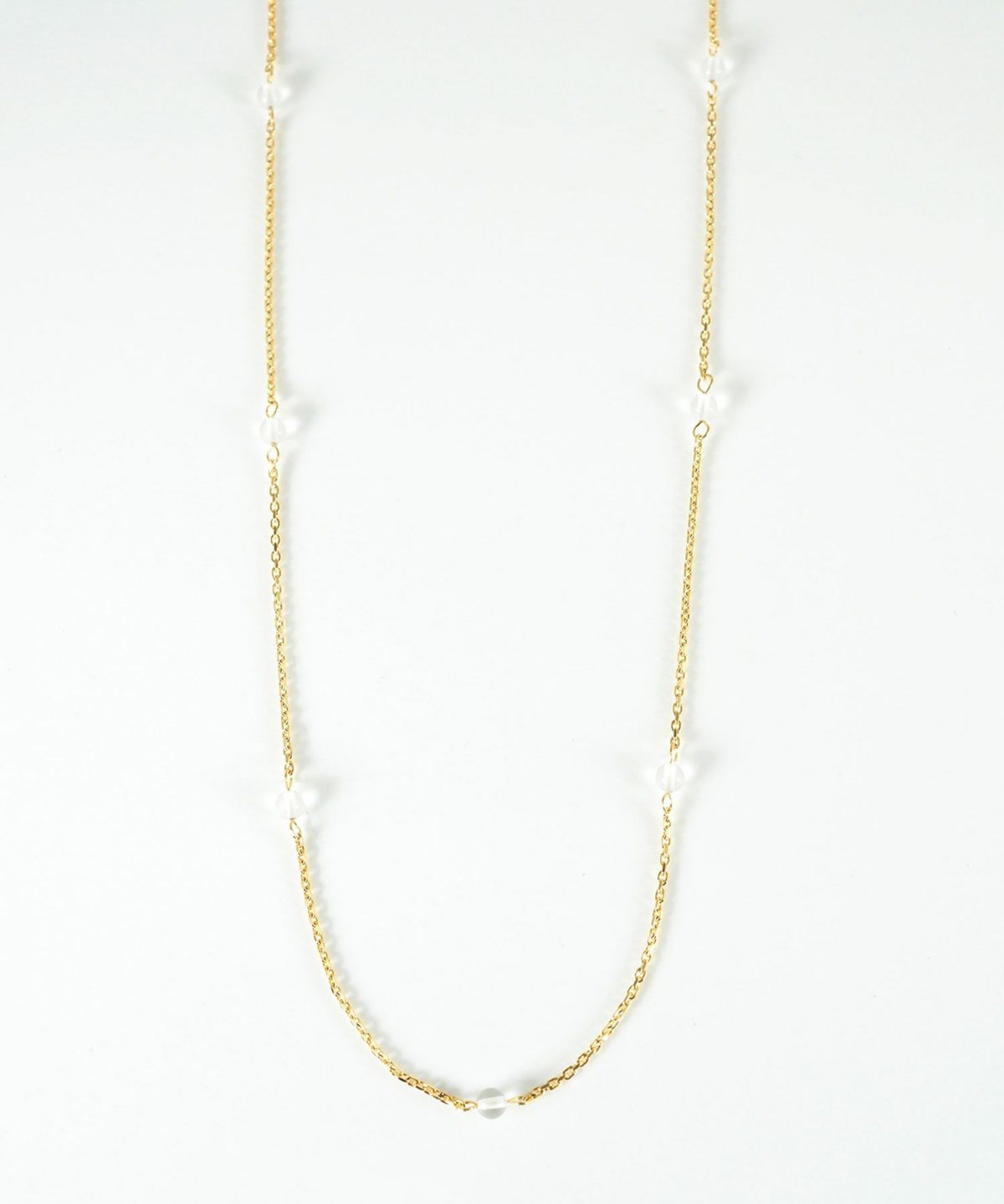 ストーンステーションネックレス【MUK blossom stone】