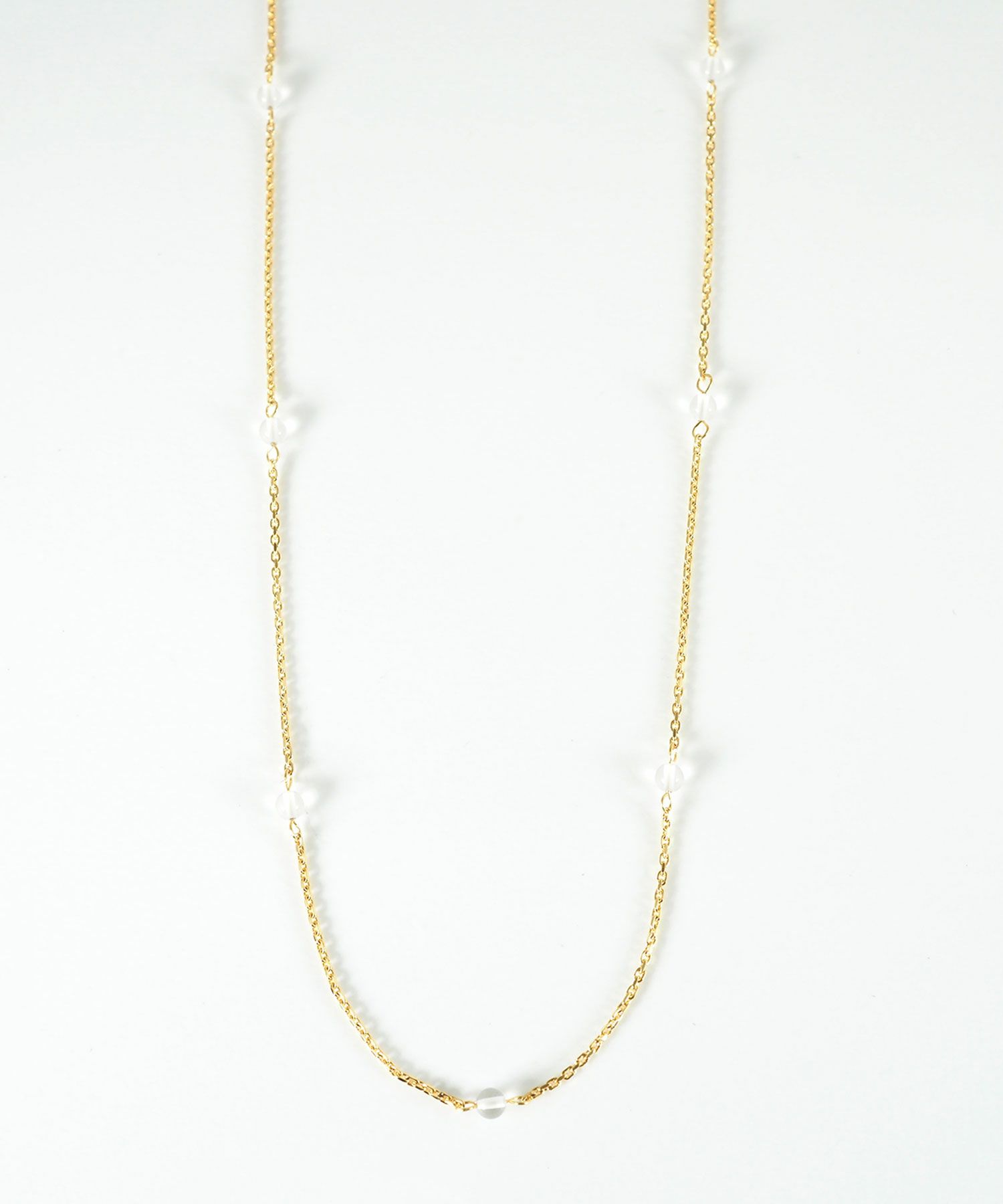 ストーンステーションネックレス【MUK blossom stone】