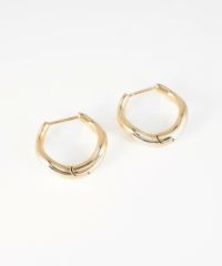 ニュアンススプリングフープピアス