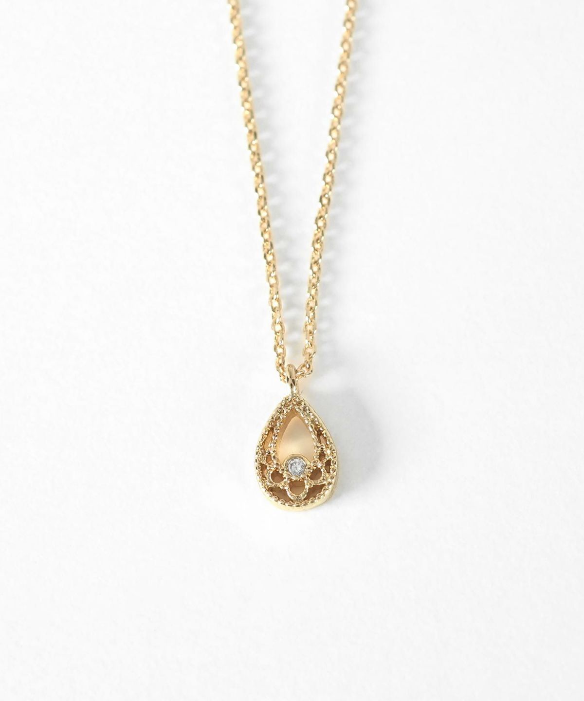 ドロップレースプチペンダント