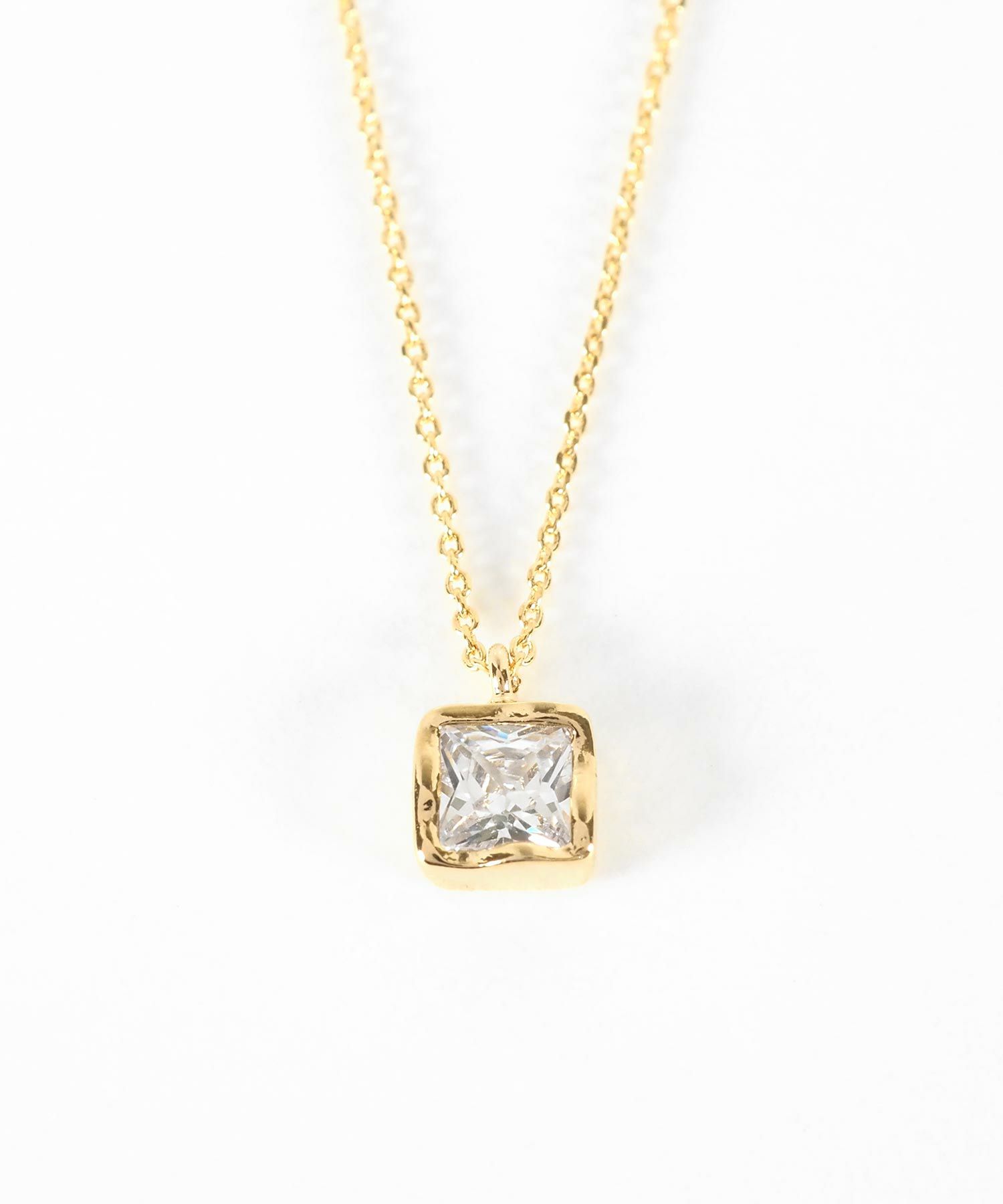 キュービックスクエアプチペンダント