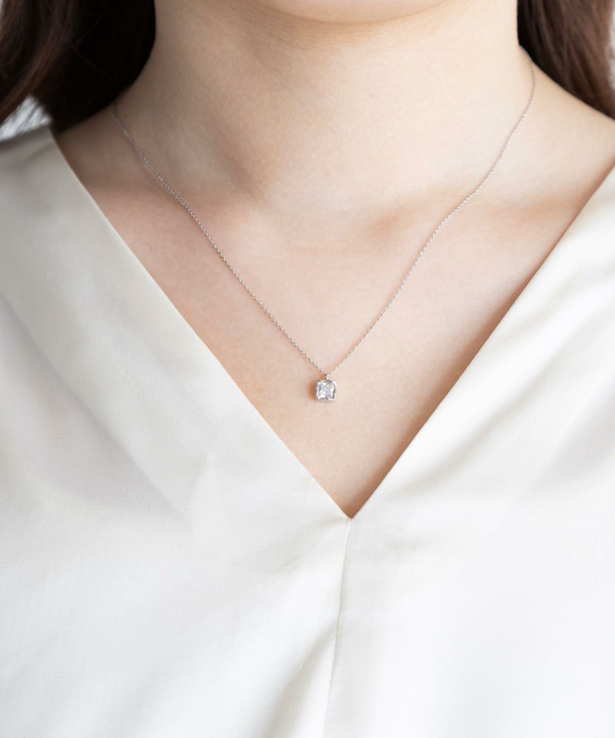 キュービックスクエアプチペンダント