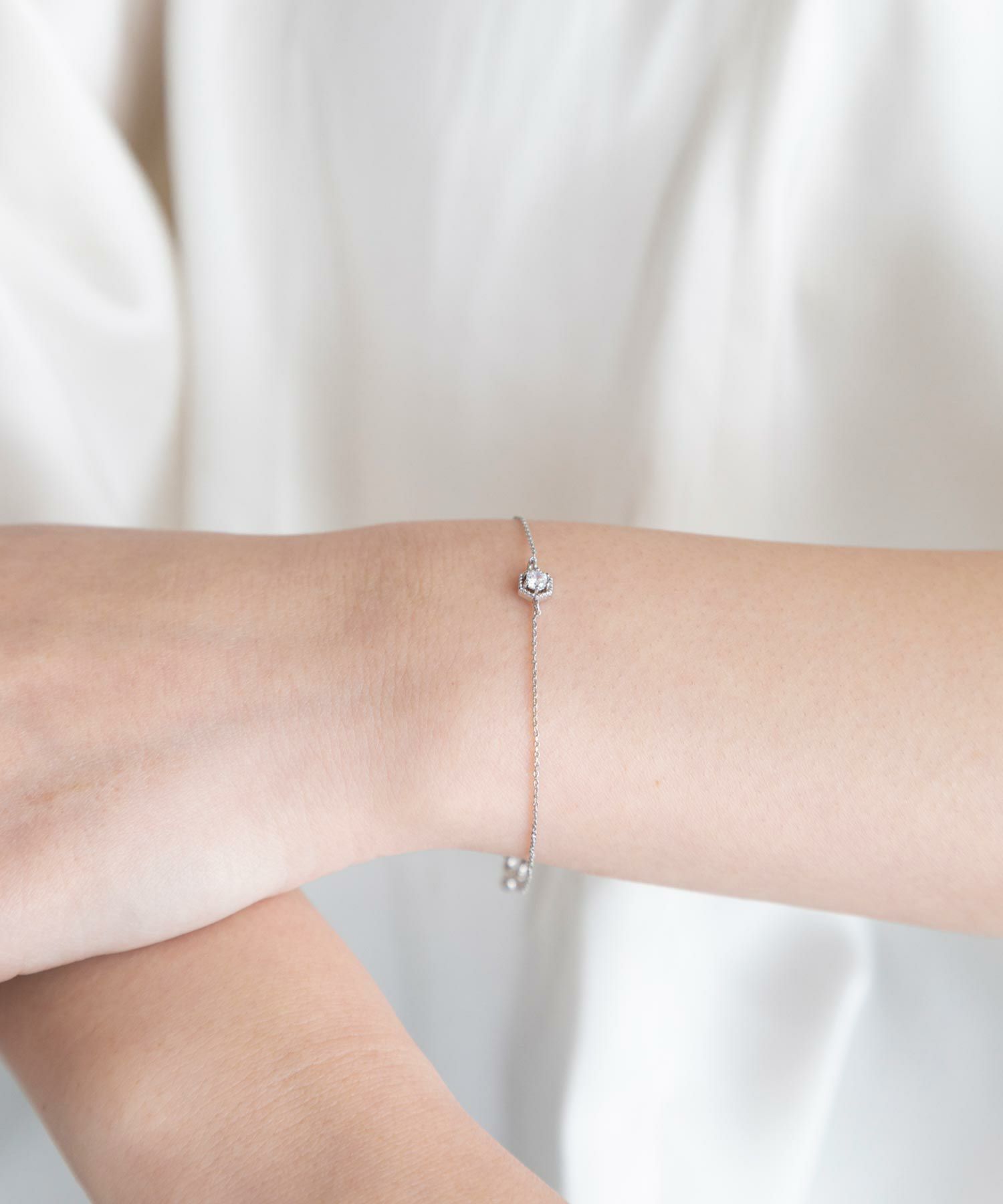 ヘキサゴンブレスレット