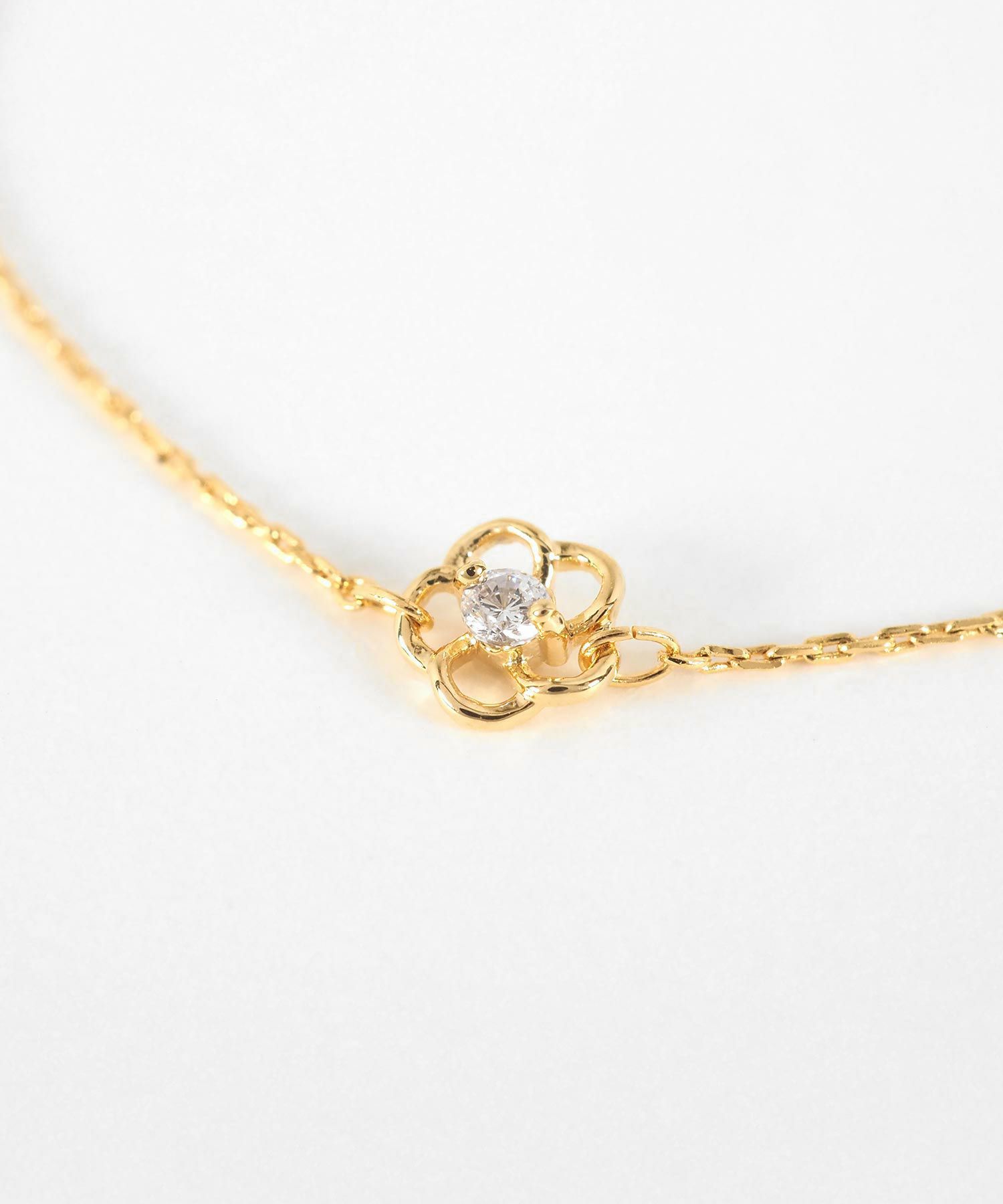 フラワーラインブレスレット