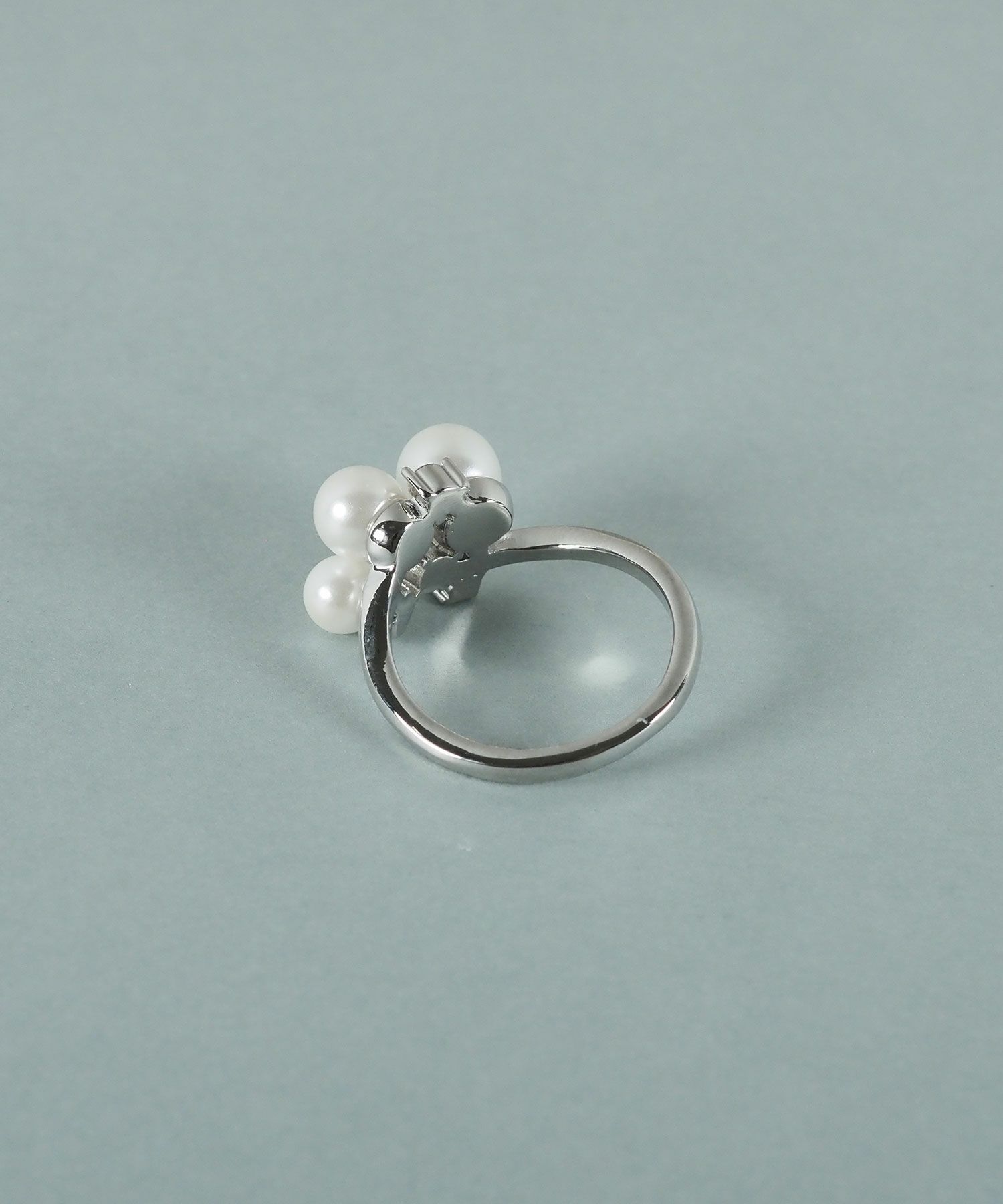 トリプル貝パールビジューリング