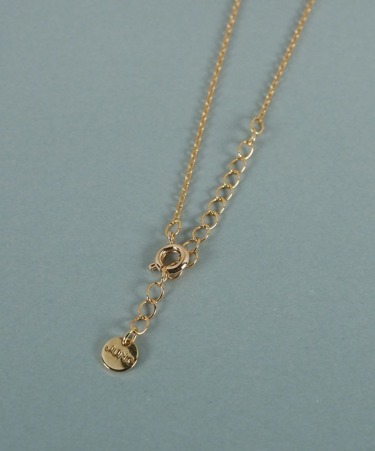 スクエアラピスラズリパヴェクリスタルネックレス【JUNO PREMIUM】