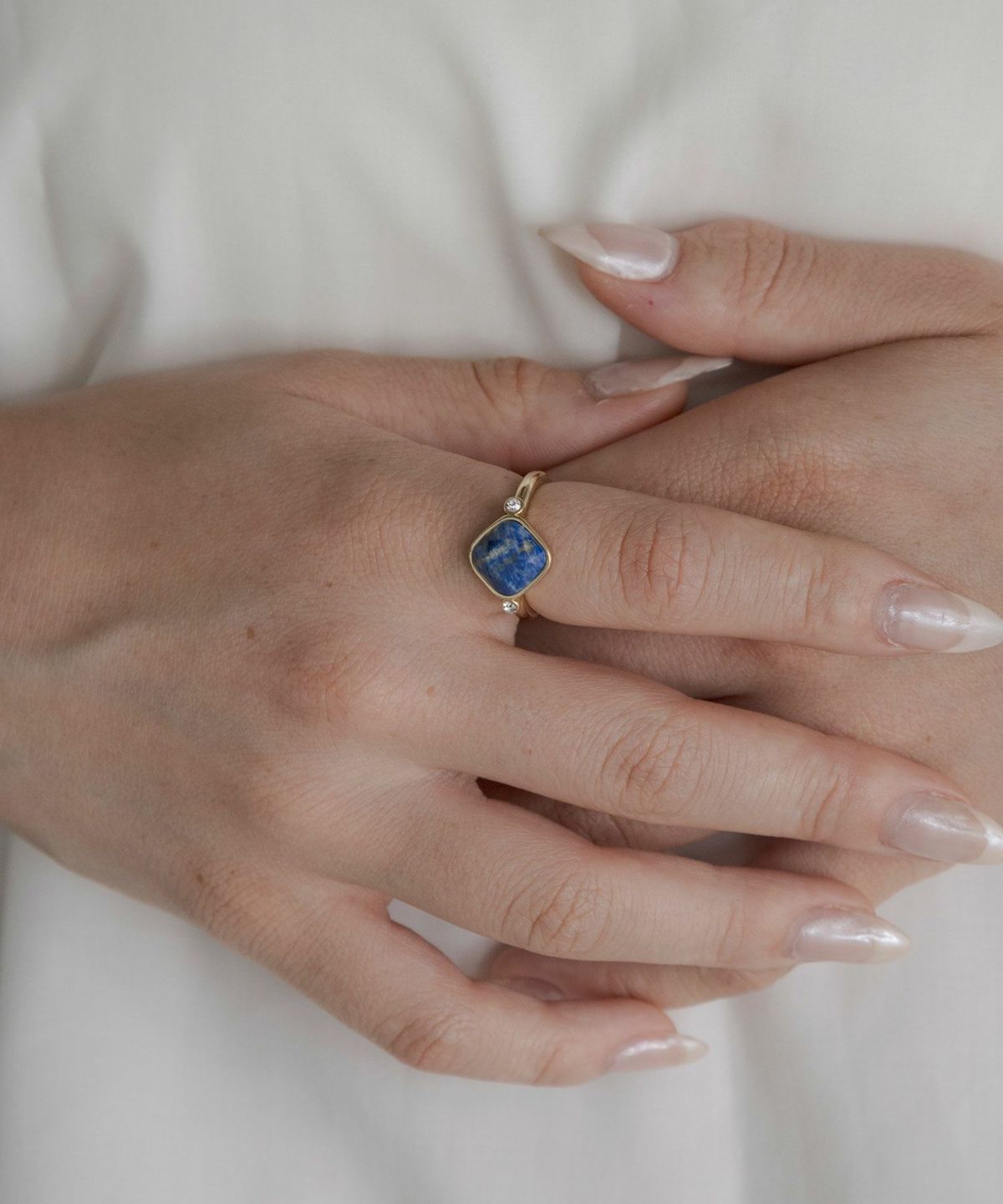 NO MASS PRODスクエアリング スクエアガーネットジオメトリーリング【JUNO PREMIUM】 | 【公式】MUK