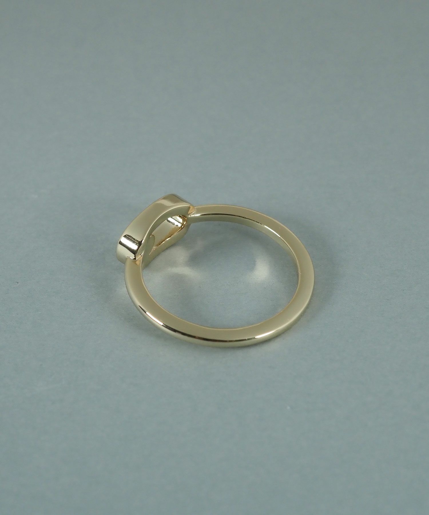 オーバルメタルクリスタルリング【JUNO PREMIUM】