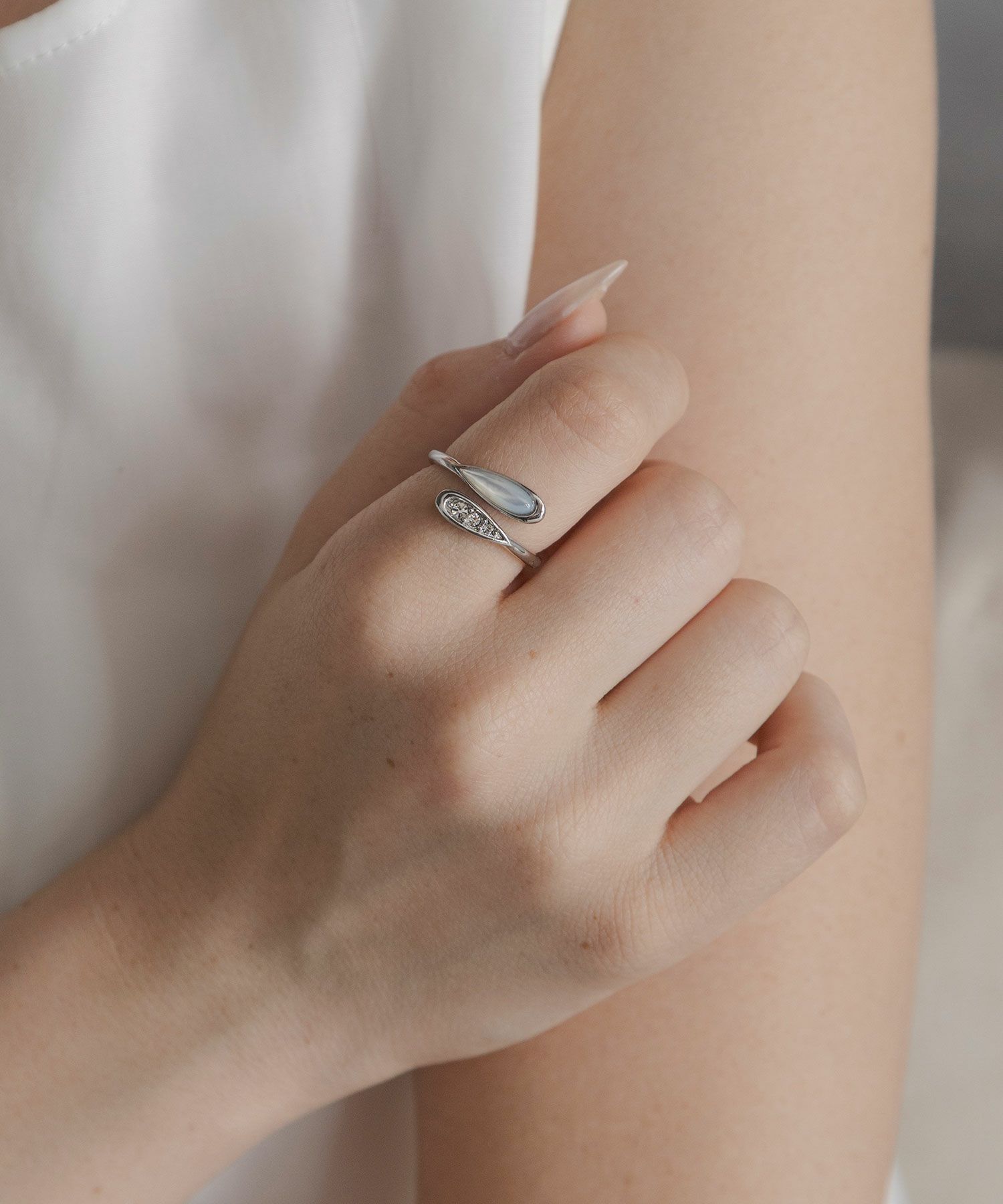 ドロップパールブランリング【JUNO PREMIUM】