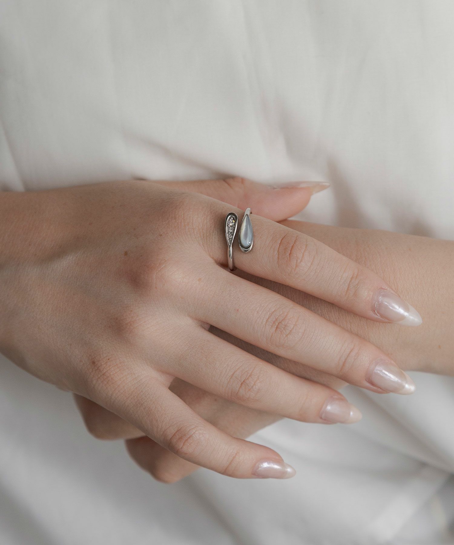 ドロップパールブランリング【JUNO PREMIUM】