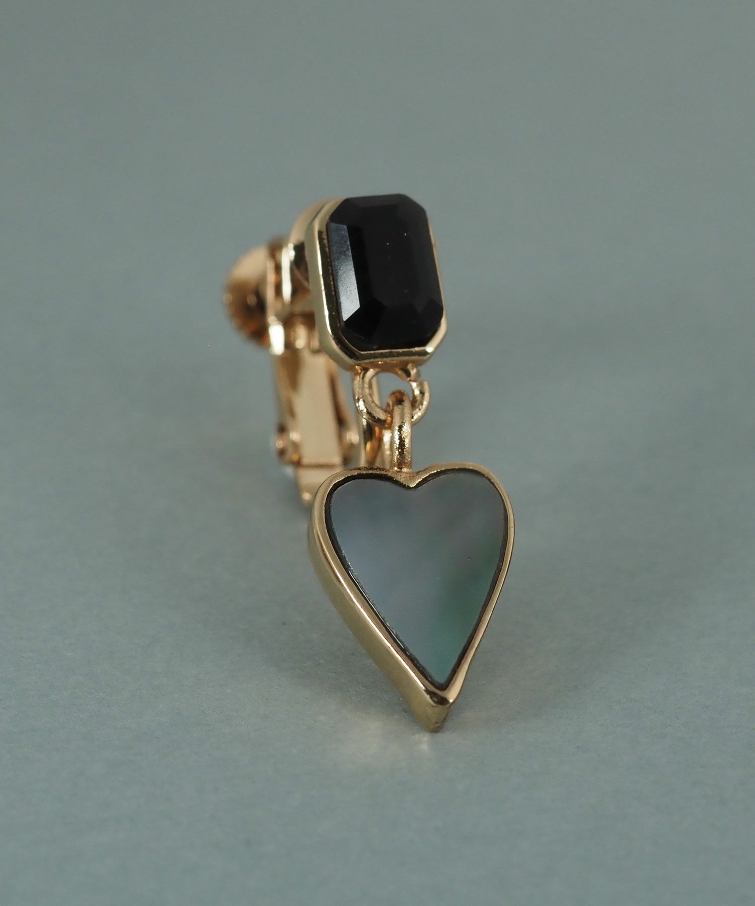 ハートノワールシェル イヤリング【JUNO PREMIUM】