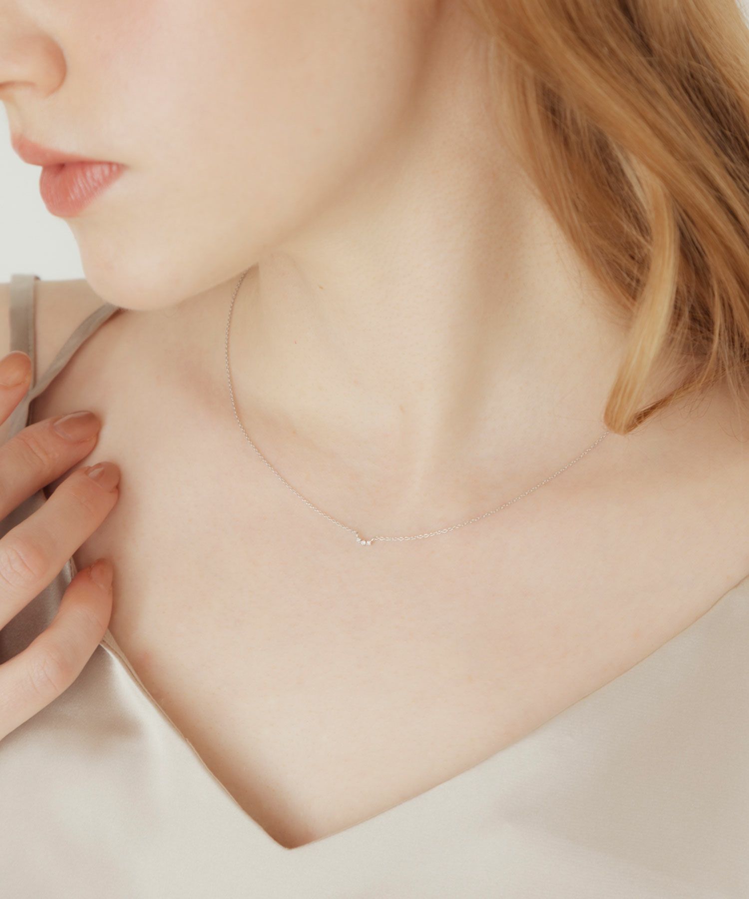 SV925]トリニティメレダイヤモンドプチペンダント | 【公式】MUK