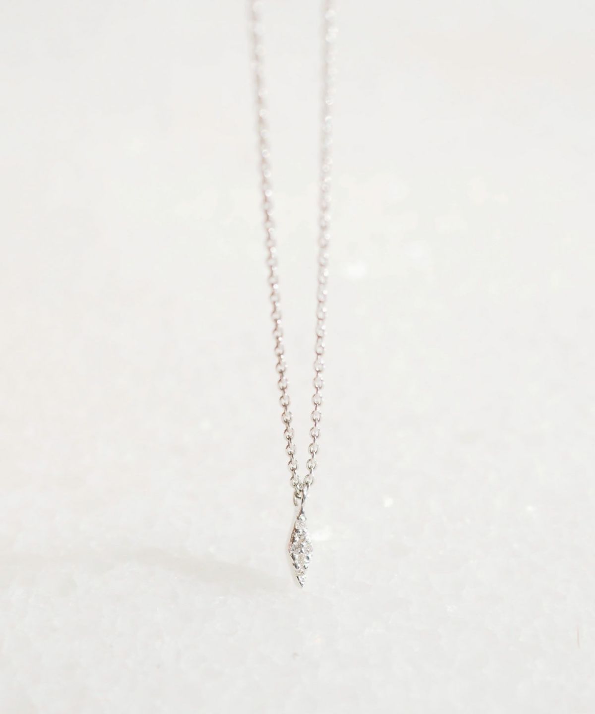 [SV925]ノーブルロンバスメレダイヤモンドプチペンダント