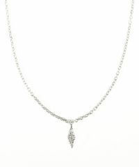 [SV925]ノーブルロンバスメレダイヤモンドプチペンダント