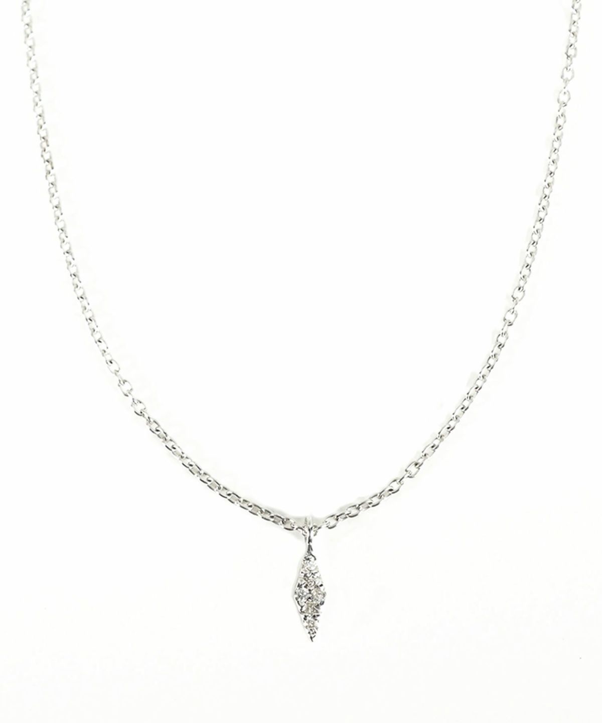 [SV925]ノーブルロンバスメレダイヤモンドプチペンダント