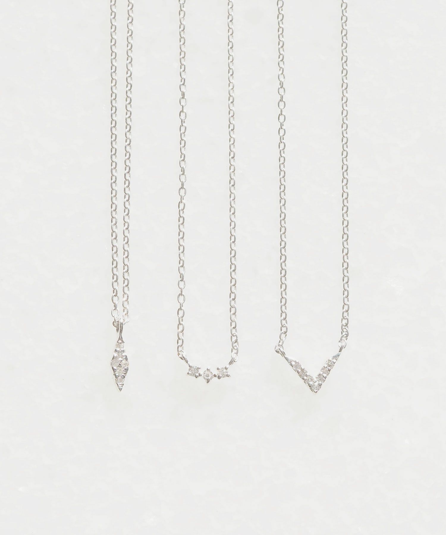 [SV925]ランバスメレダイヤモンドプチペンダント