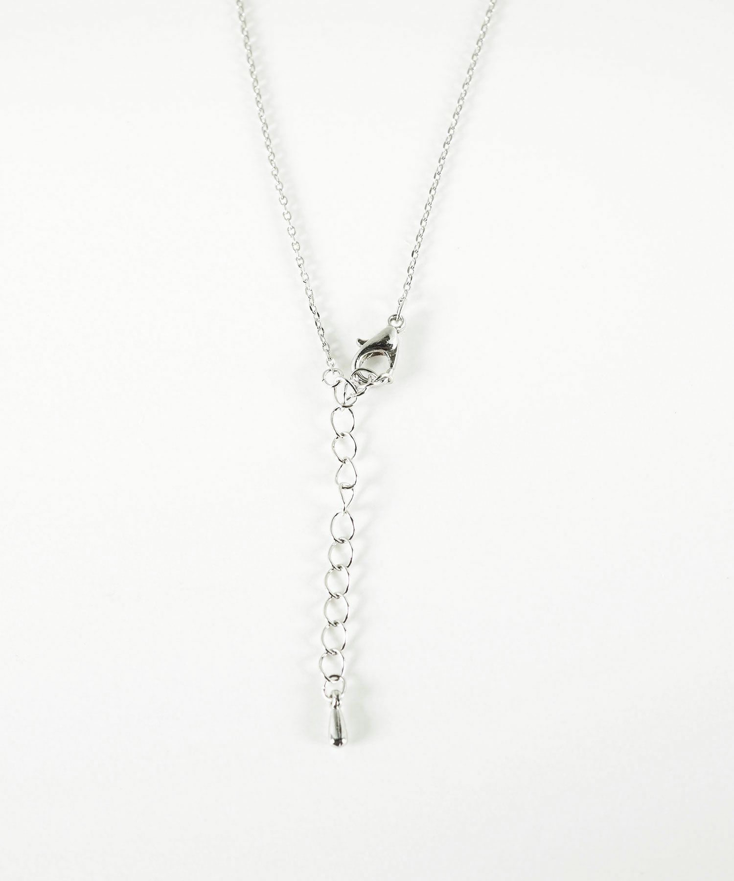 キュービックチューリップネックレス