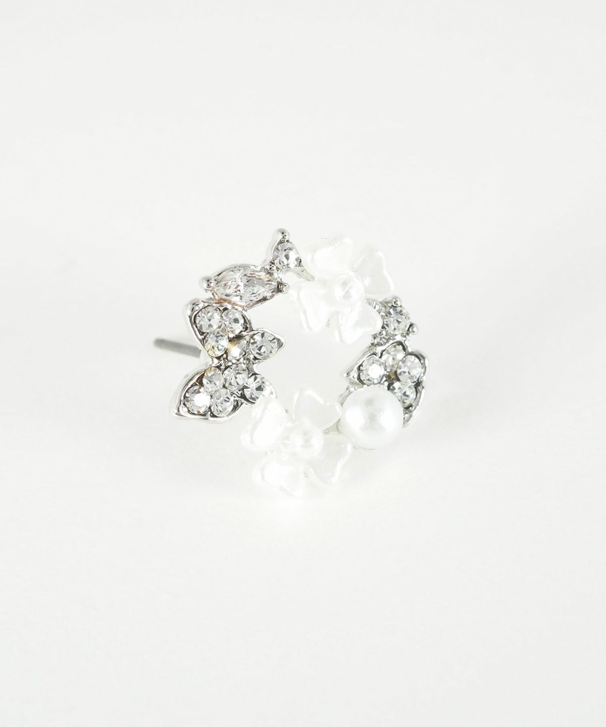 フラワーリースピアス