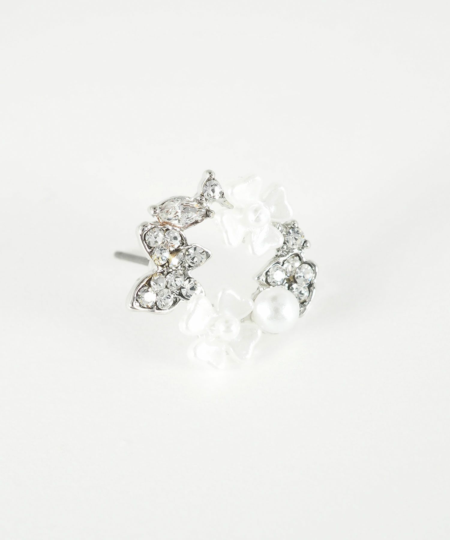 フラワーリースピアス