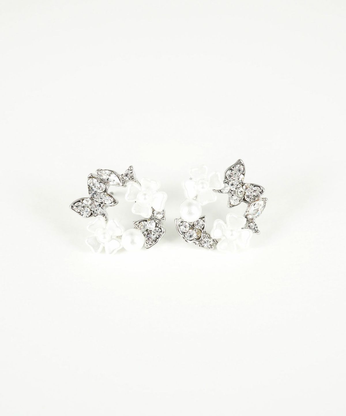 フラワーリースピアス