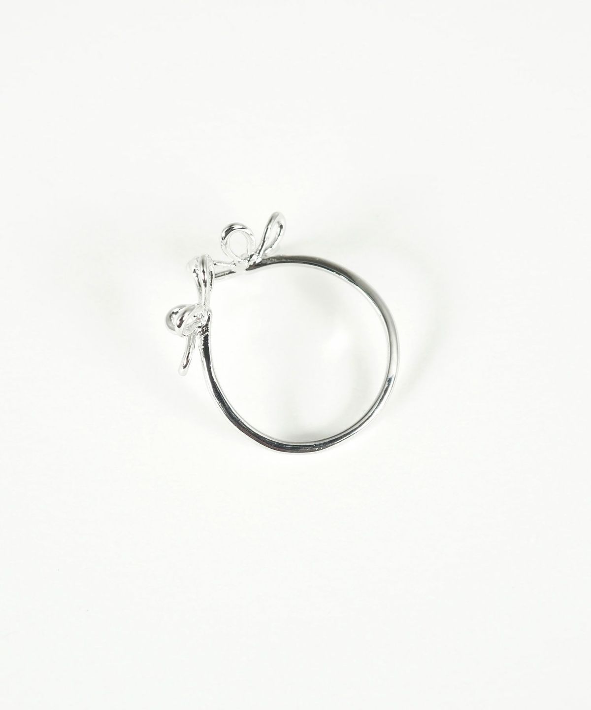 メタリックフラワーリング