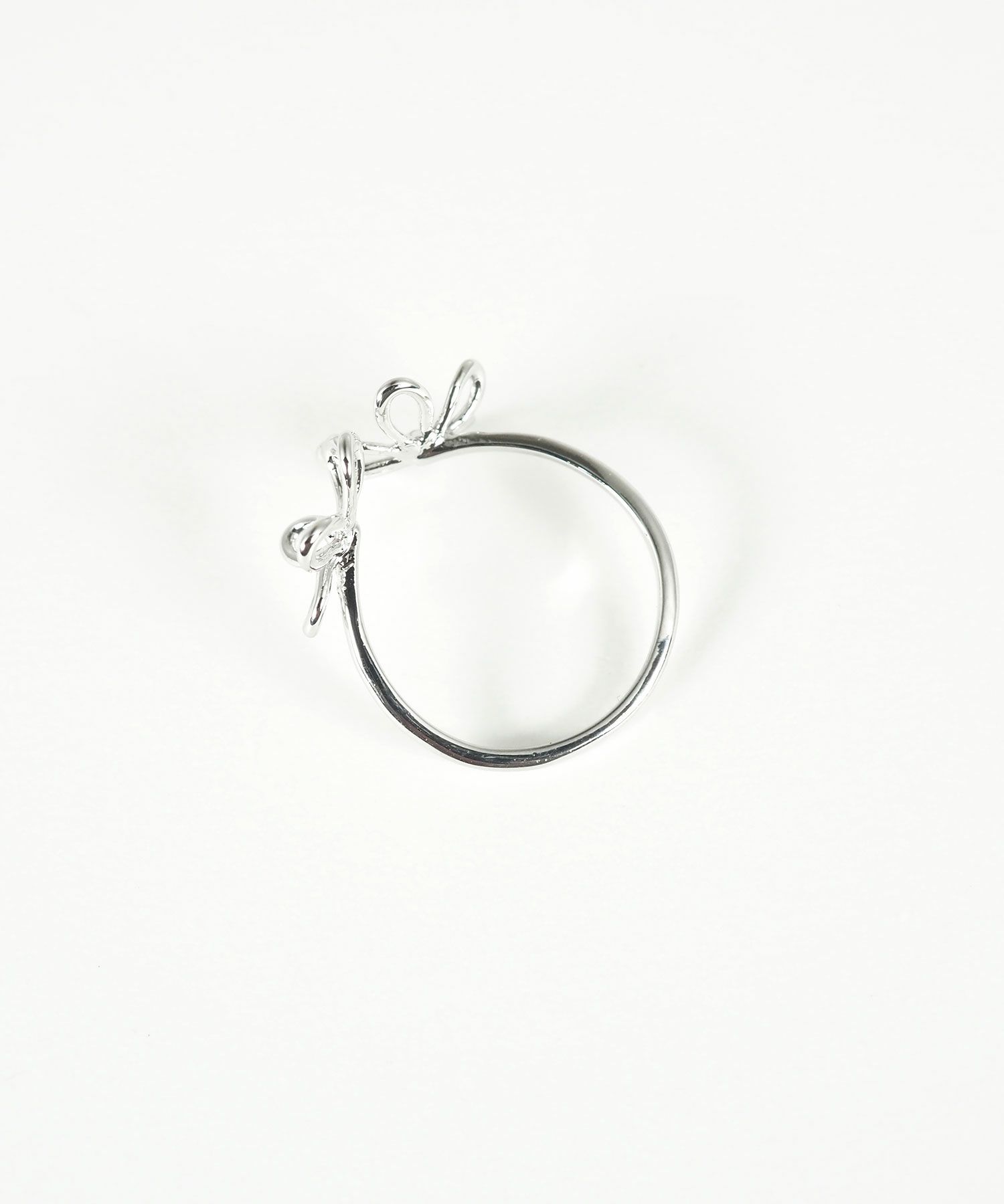 メタリックフラワーリング