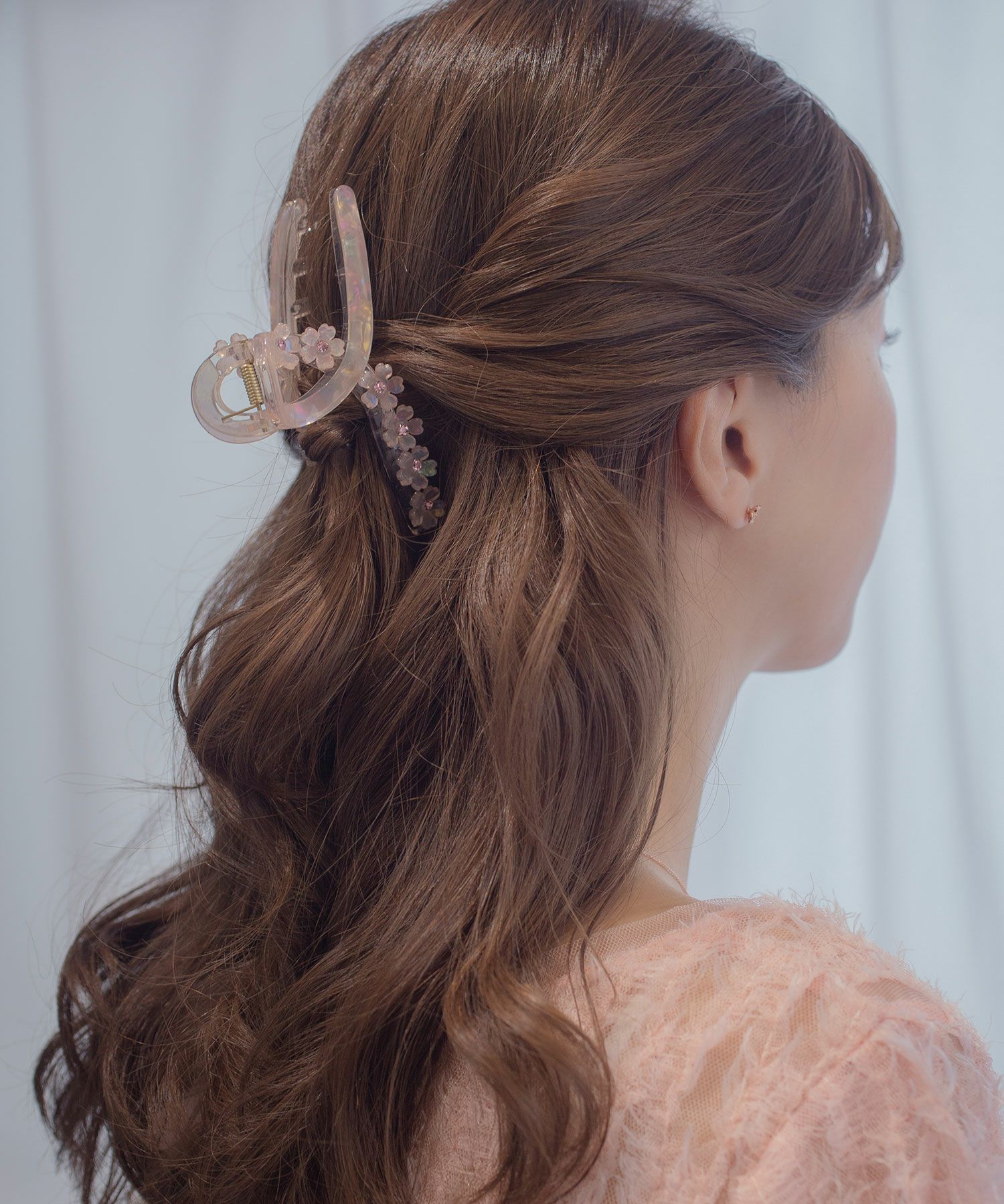 SAKURAオーロラくるりんバンスクリップ